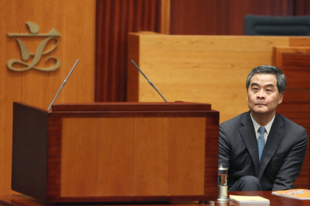 Chief Executive Leung Chun-ying faced the biggest test of his administration during massive months-long pro-democracy protests last year. Photo: Sam Tsang