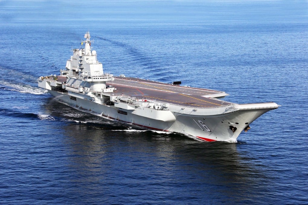 China's first aircraft carrier, the Liaoning. Photo: Xinhua