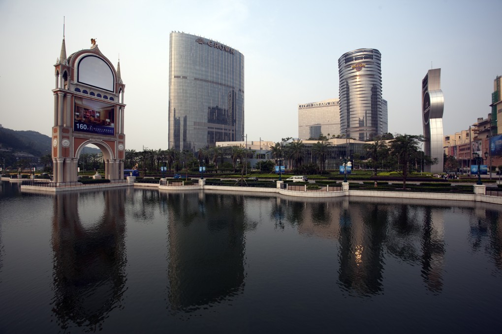 Hotels line up in Macau where Louis XIII Holdings raised HK$2.1 billion to finance construction of a luxury hotel complex in Macau. Photo: Bloomberg