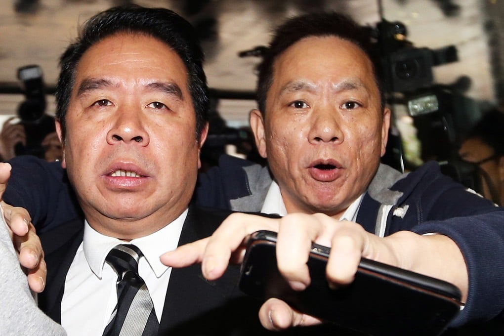 Jerry Ko, the former colleague of convicted money launderer and former CEO Carson Yeung Ka-sing (above left), was arrested by Hong Kong police on Saturday. Photo: David Wong