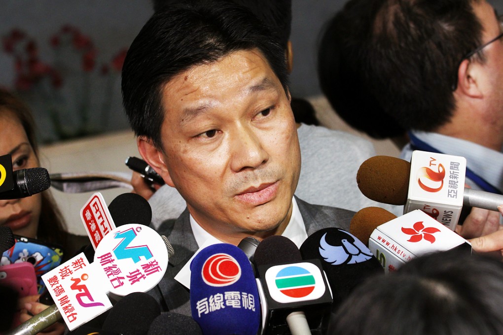 Joe Chan Cho-kwong, chairman of the Junior Police Officers' Association, claims that the next generation of police would miss out on promotions if current staff were allowed to remain in their jobs for the five extra years. Photo: Dickson Lee