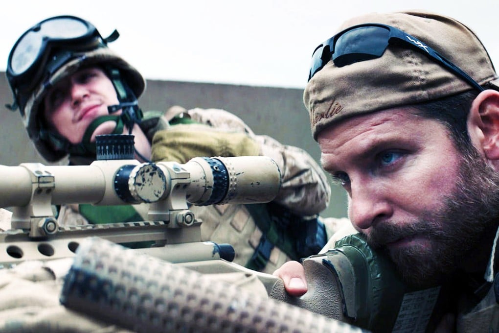 Bradley Cooper (right) stars as a Navy Seal who was credited with 150 confirmed kills in Iraq and Afghanistan in American Sniper. Photo: Courtesy of Warner Brothers Pictures