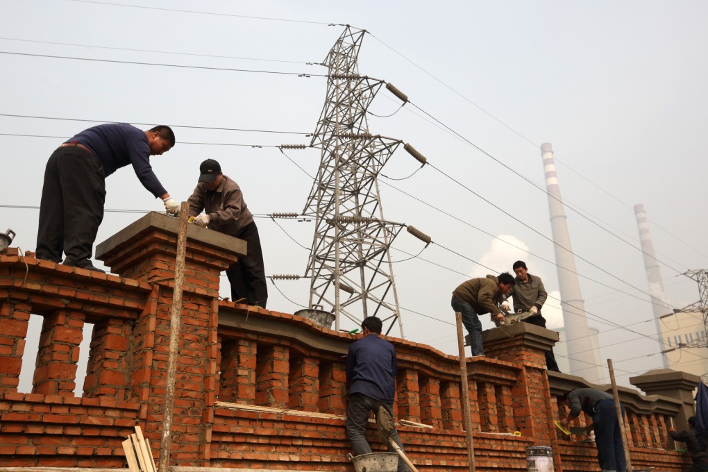 Heavy industries accounted for 60 per cent of total power consumption last year. Photo: Bloomberg