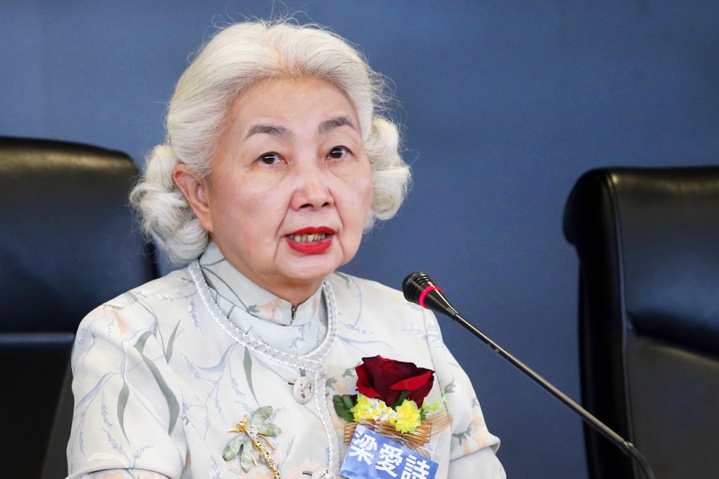 Elsie Leung said national laws would be of little use to Hong Kong because the city’s legal system is different to the mainland’s. Photo: David Wong