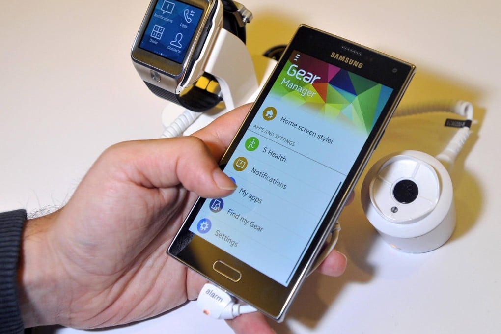 Samsung has developed the Tizen operating system to rival Google's Android platform. Photo: AFP