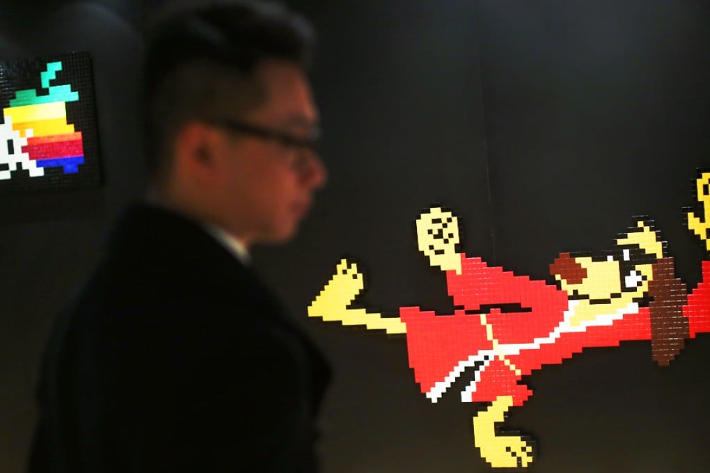 Hong Kong Phooey features in Invader's Alias HK_58, which sold for HK$1.96 million. Photo: Sam Tsang