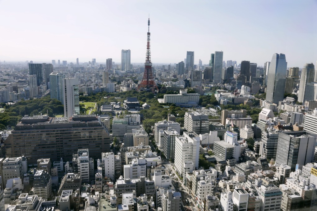Office buildings crowd the Tokyo skyline. The Japanese capital is the No. 1 investment destination by investors in 2015. Photo: EPA