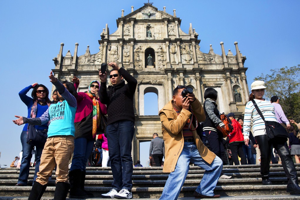 Some 21 million mainlanders visited Macau last year - a 14.1 per cent increase on 2013. Photo: Bloomberg