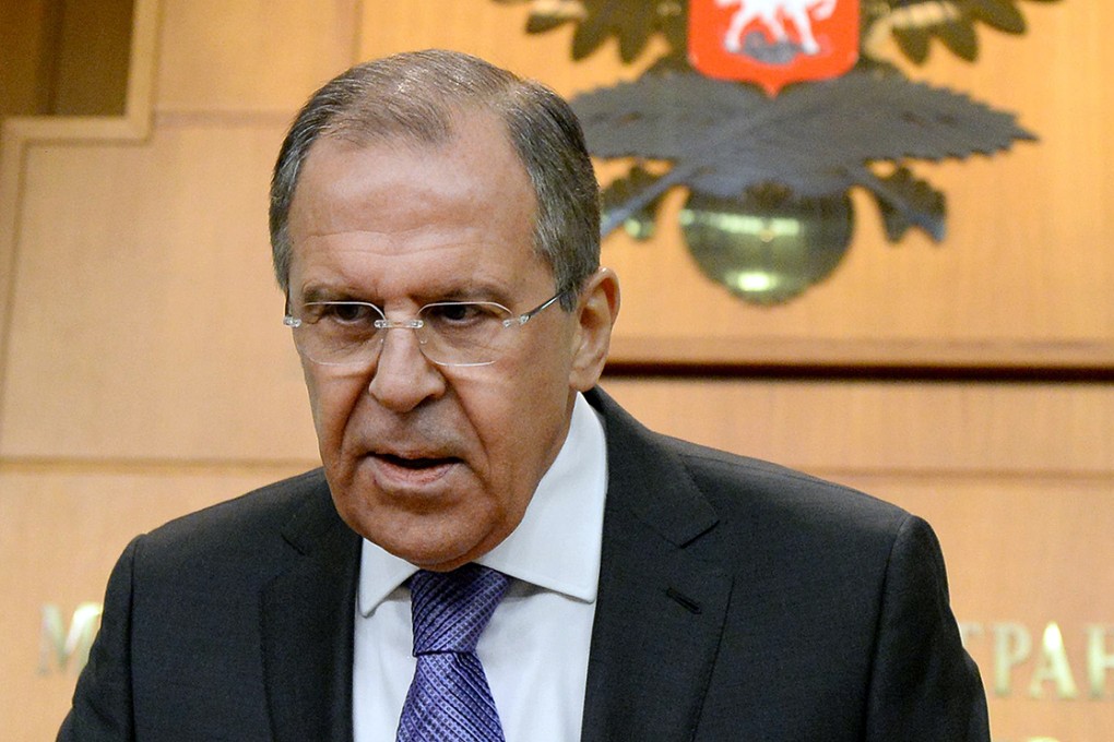Russia's Foreign Minister Sergei Lavrov said on Wednesday there was no evidence that Russian soldiers and weapons entered eastern Ukraine. Photo: AFP