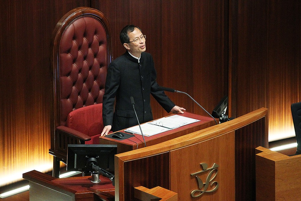 President of Legislative Council, Jasper Tsang Yok-sing. Photo: Dickson Lee