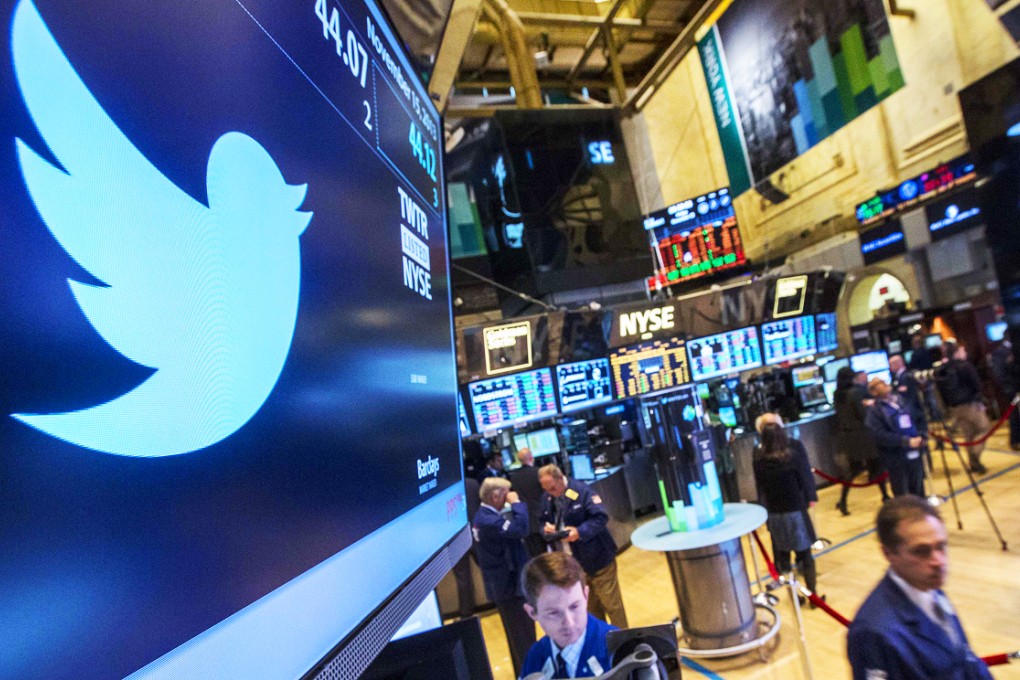 Twitter-based banking has big potential in India, where there are 120 million smartphone users. Photo: Reuters