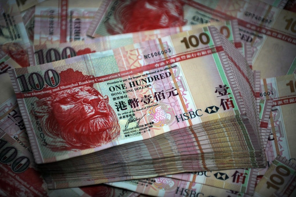 Hong Kong dollar's history was never fixed in stone. Photo: AFP