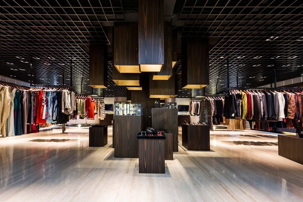 The Raja Luxe showroom in Tsim Sha Tsui, designed by Mass Operations.