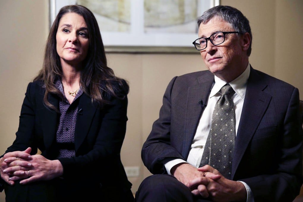 Melinda and Bill Gates. Photo: AP