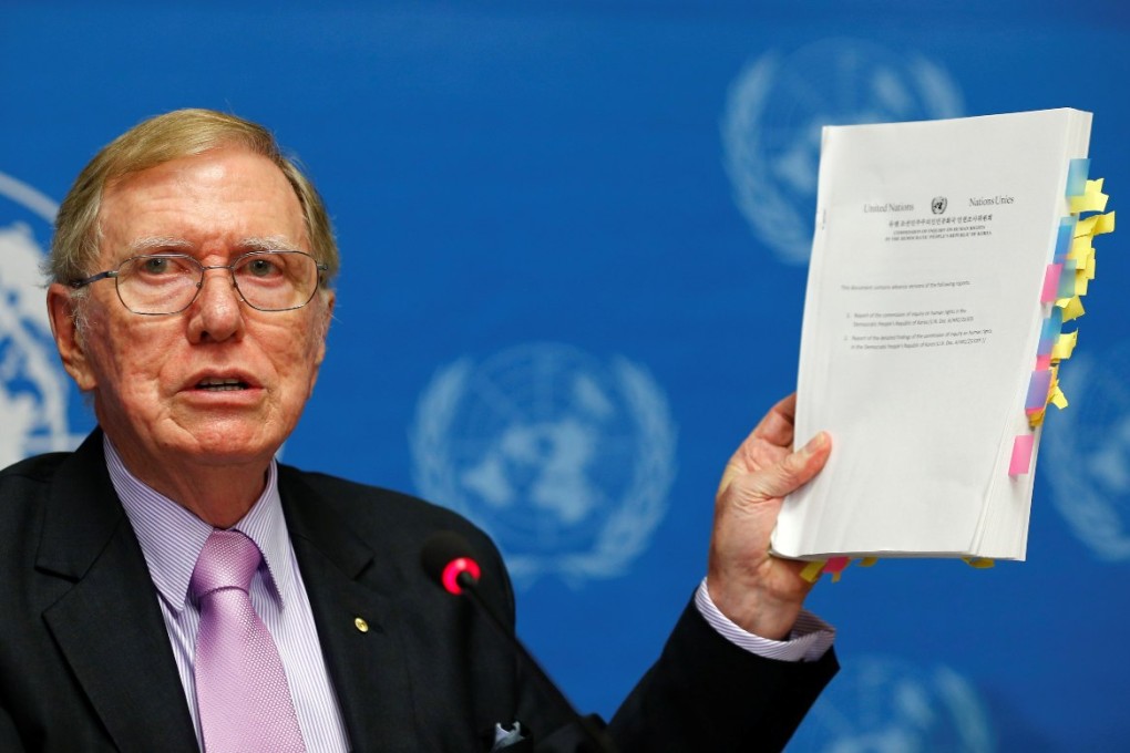 Michael Kirby says the partial retraction of Shin Dong-hyuk's testimony is not significant for the UN commission's report, conclusions or recommendations. Photo: Reuters