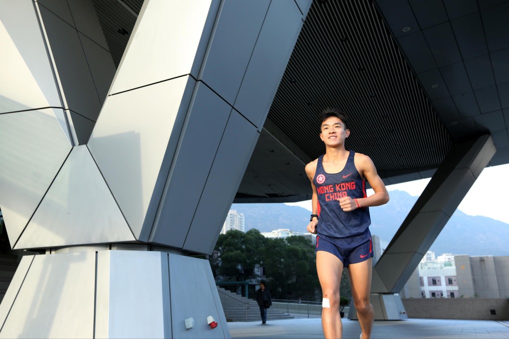 Wan Cheuk-hei impressed fellow runners in Taiwan with his determination to succeed. Photo: Nora Tam