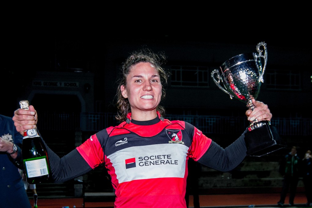 Valley's Amelie Seure with the spoils of victory. Photo: SMP Pictures