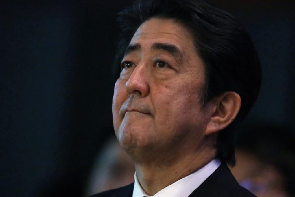 Japanese Prime Minister Shinzo Abe met with his National Security Council on the crisis. Photo: Reuters