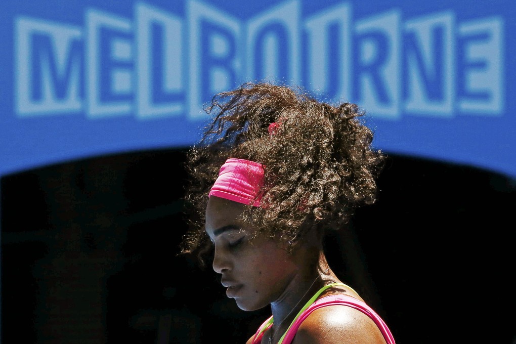 Serena Williams had little trouble once she woke up. Photo: Reuters