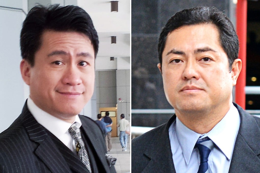 Barrister Albert Luk (left) and Titus Wong. Photos: SCMP