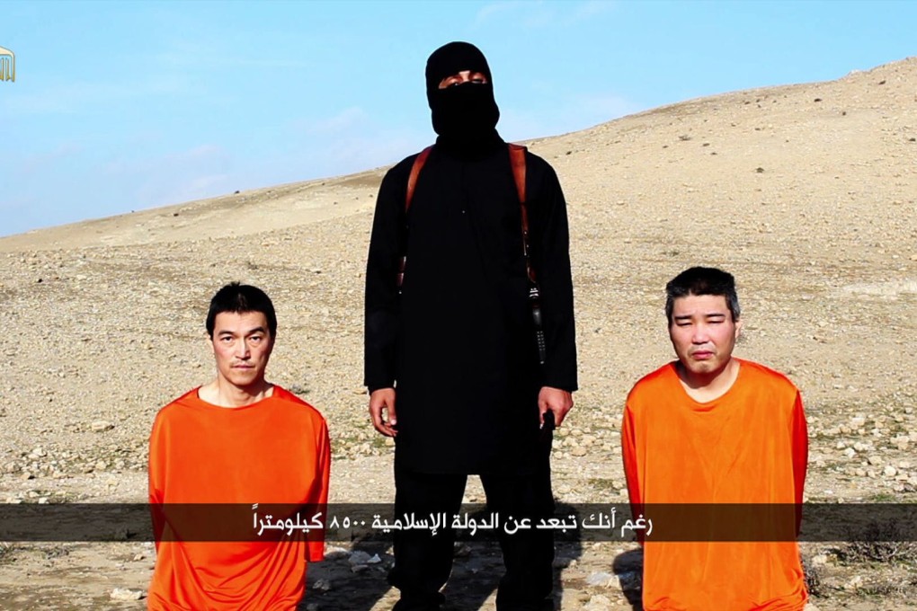 Islamic State militants had demanded US$200 million for the release of Haruna Yukawa, right, and Kenji Goto. Photo: AFP