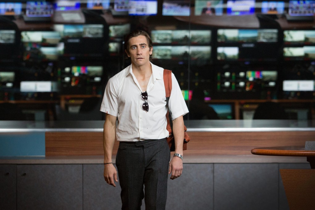 Anti-hero: Jake Gyllenhaal plays thief-turned-reporter Lou Bloom in Nightcrawler.
