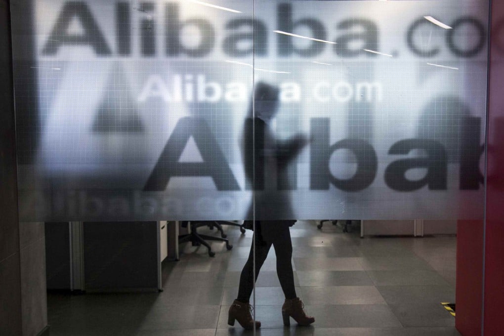 The Alibaba logo is shown in company headquarters in China. The e-commerce giant just signed a 3-year deal on medical technology with a Chinese firm. Photo: Reuters