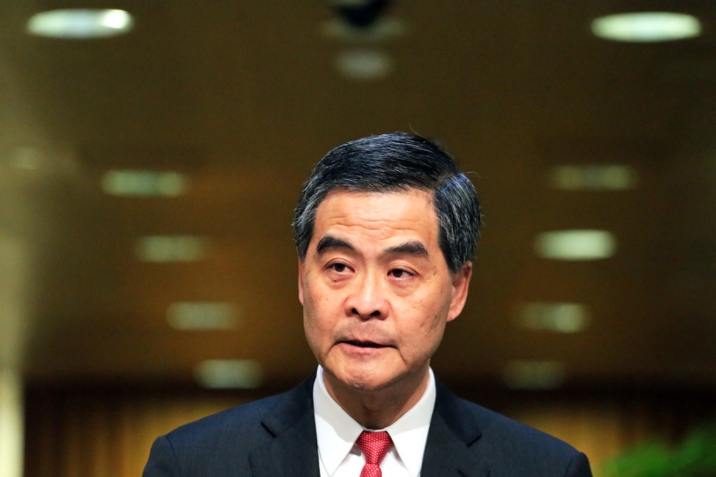 CY Leung said there were pan-democrats who would be regarded as “patriotic” and “Hong Kong-loving” by Beijing’s standards. Photo: Felix Wong