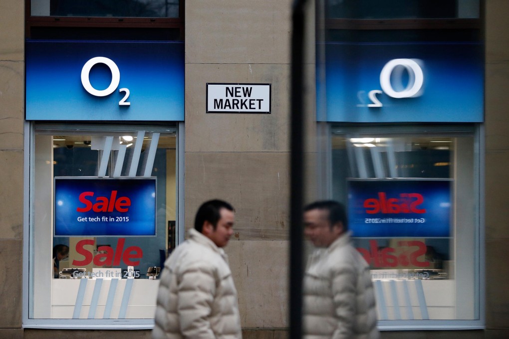 The proposed merger between Three UK and O2 is expected to face close scrutiny from the European Commission as it will reduce market competition. Photo: Bloomberg