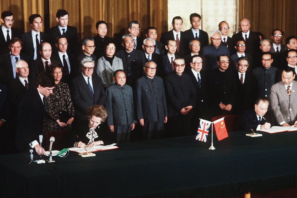 MP Richard Ottaway says the NPC ruling on the 2017 elections may have breached the 1984 Joint Declaration. Photo: SCMP Pictures