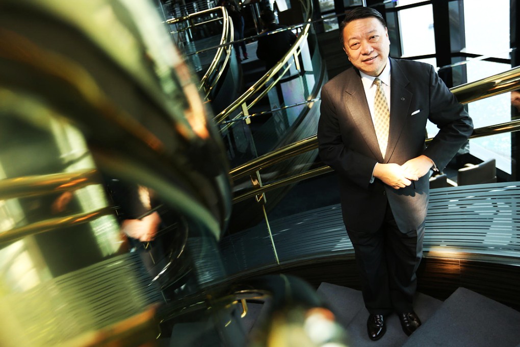 Aloysius Lee, the chief executive of South Beach Consortium, is on a road show in the region to promote South Beach hotel. Photo: Nora Tam