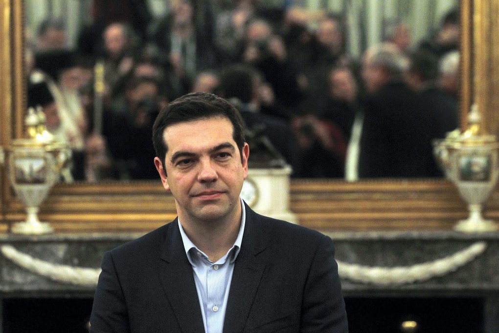 Greek Prime Minister Alexis Tsipras will have limited options because of the Eurosceptic faction in Syriza. Photo: EPA