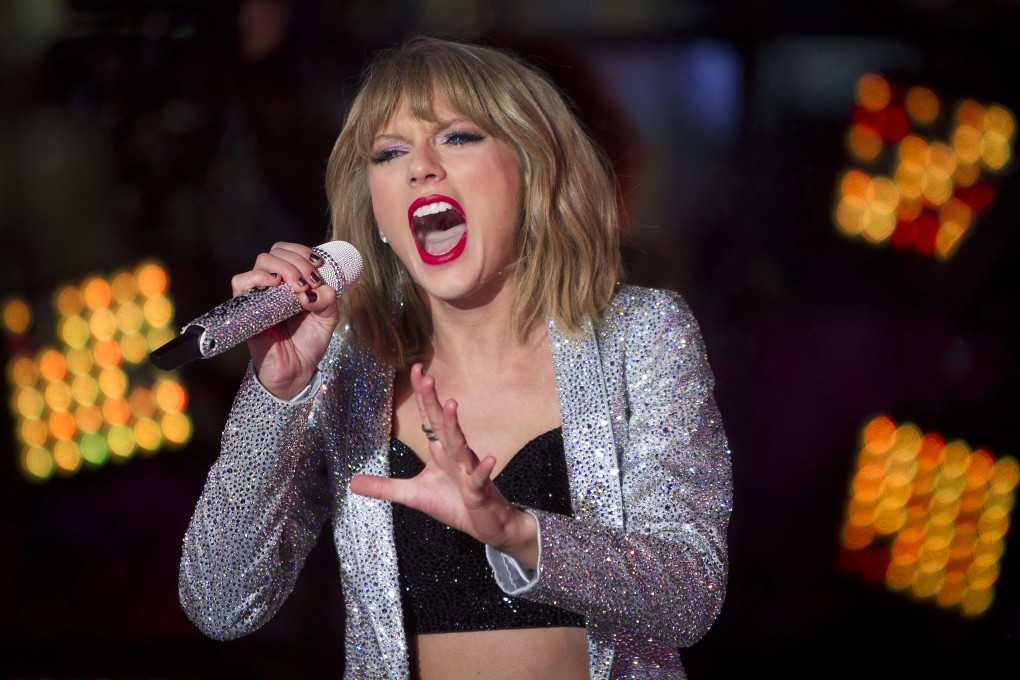 Taylor Swift, pictured performing in New York's Times Square on New Year's Eve, has more than 51 million Twitter followers. Photo: Reuters