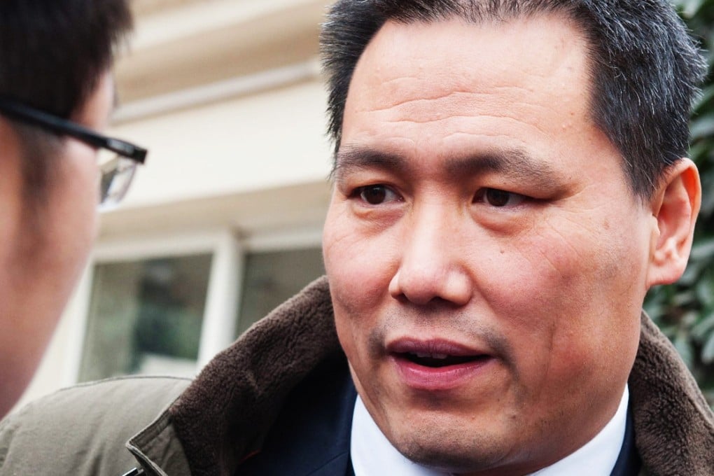 Chinese human rights lawyer Pu Zhiqiang is likely to face a lengthy jail term. Photo: EPA