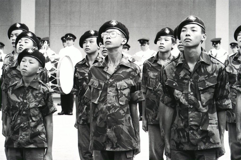 A passing out ceremony of the Royal Hong Kong Regiment (the Volunteers) in Happy Valley, in 1986. Photo: SCMP