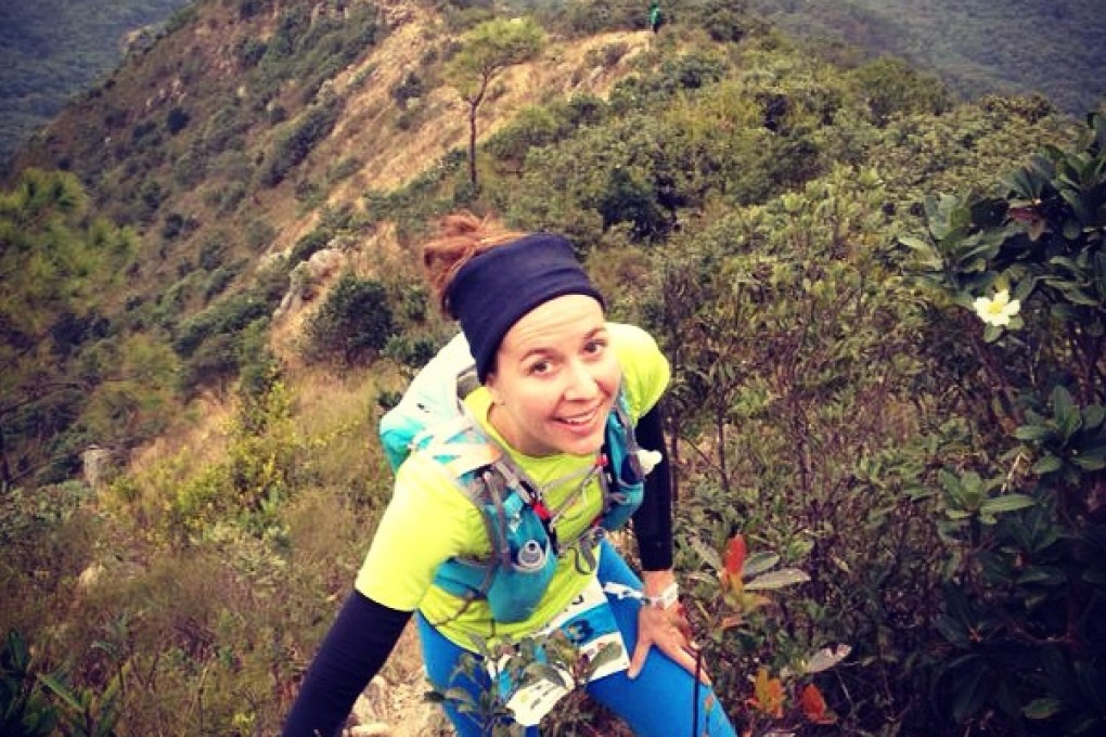 Distance runner Charlotte Henry scale The Peak in 17 minutes, 43 seconds.