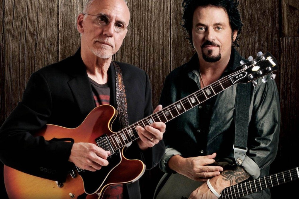 Larry Carlton and Steve Lukather will play a gig at Baptist University's Academic Community Hall on Thursday.
