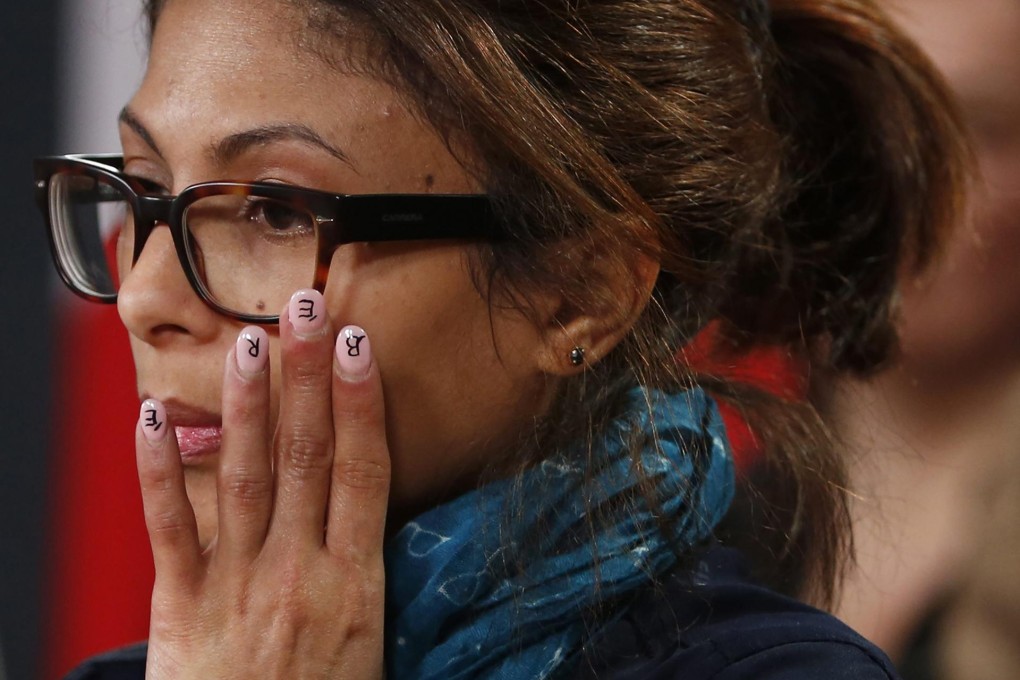 Ensaf Haidar, the wife of jailed Raef Badawi. Photo: EPA
