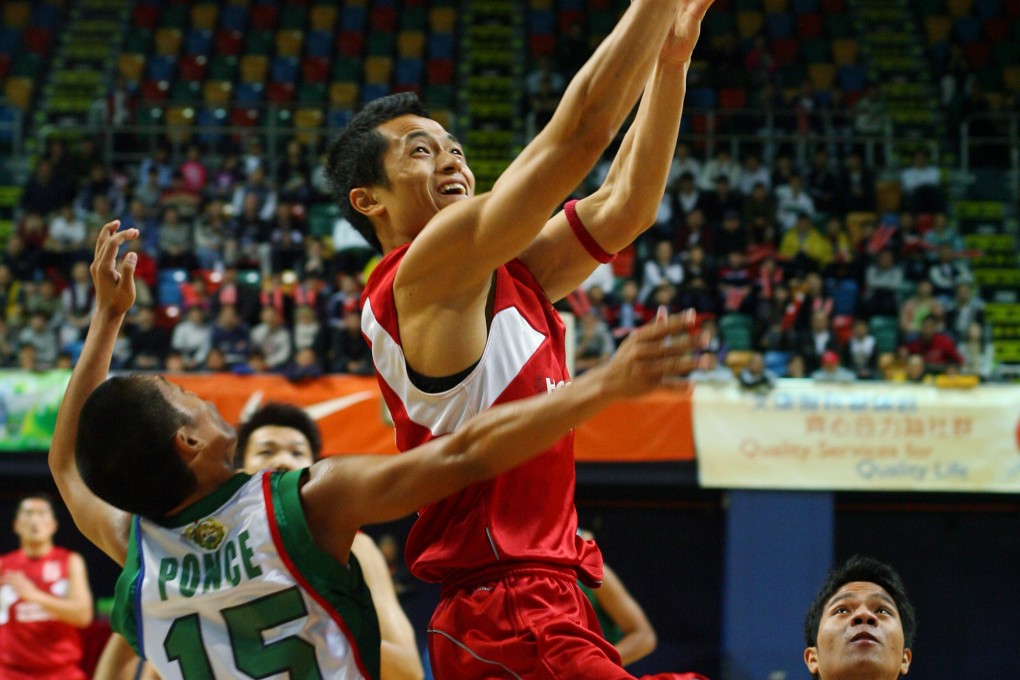 Cheng Kam-hing was Hong Knog's second highest scorer in the Super Kung Sheung Cup Basketball Championship. Photo: Sam Tsang