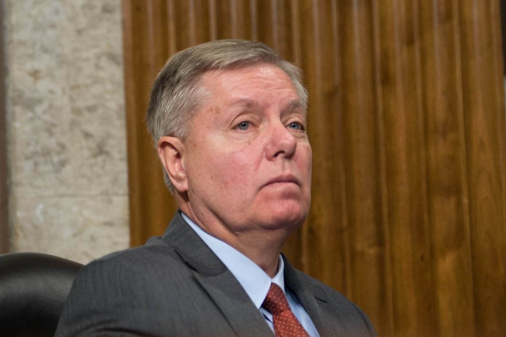 Senator Lindsey Graham visited Qatar recently. Photo: AFP