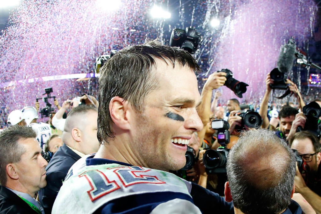 Tom Brady won is fourth Super Bowl in his sixth outing. Photo: AFP