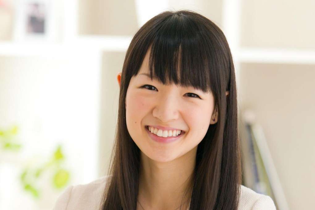 Marie Kondo, the Japanese diva of decluttering.