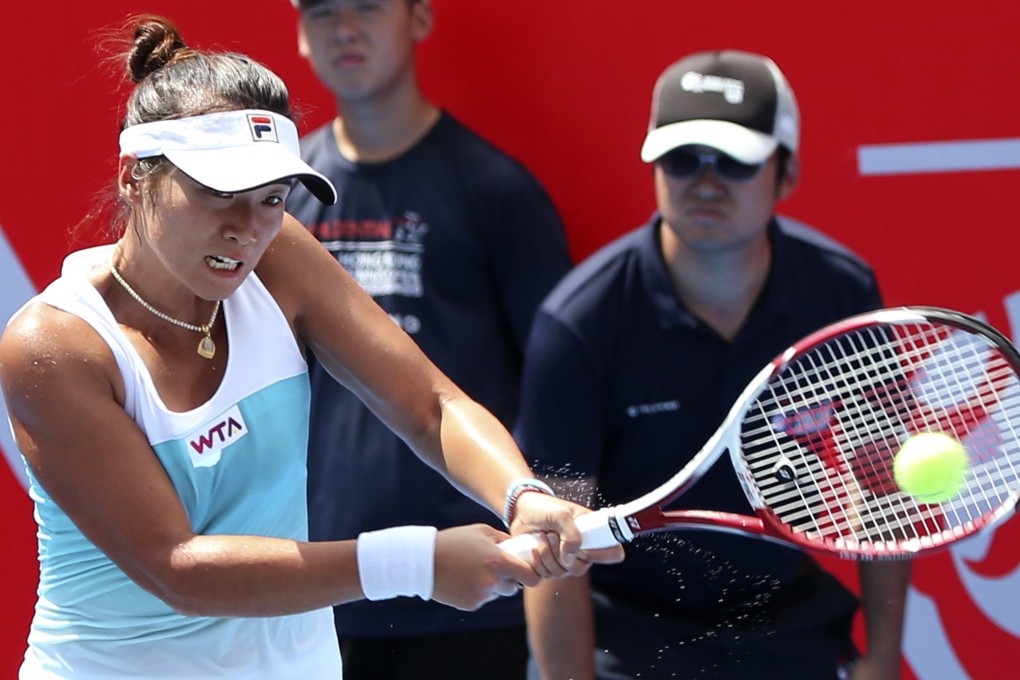 Hong Kong will be spearheaded in the Federation Cup Asia/Oceania Group One competition in Guangzhou by Zhang Ling, who is 205 in the WTA singles rankings. Photo: Dickson Lee