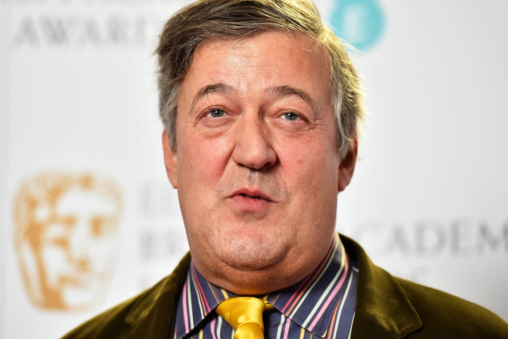 British actor Stephen Fry poses for photographers at the BAFTA British Academy Film Awards nominees announcement in London. Photo: AFP