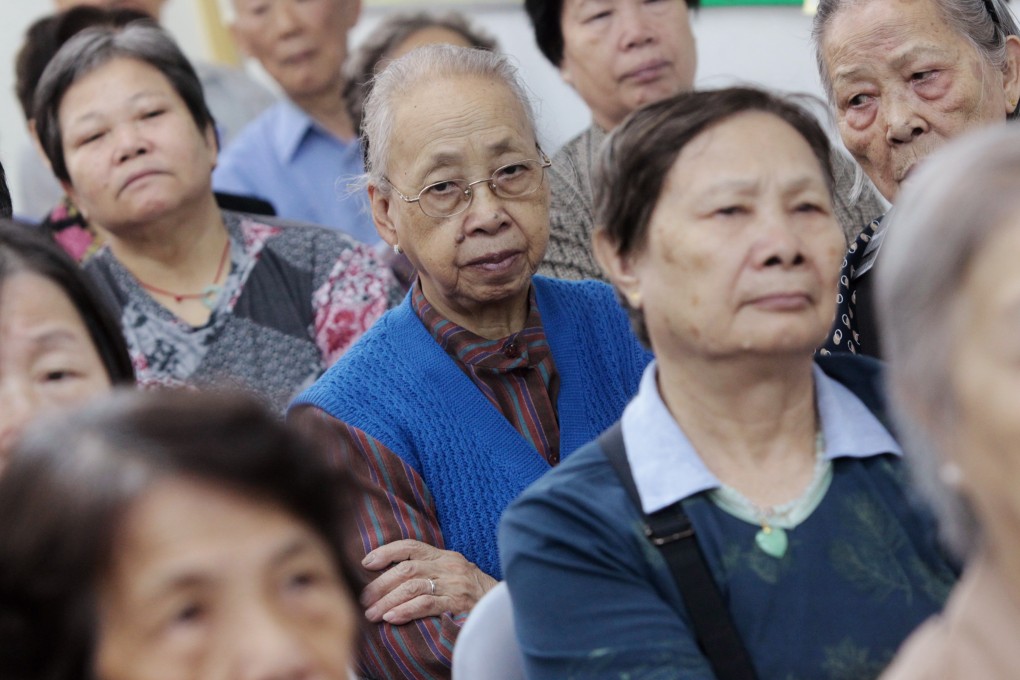 Hong Kong’s elderly population (aged 65 or above) will reach 22 per cent of our working age population this year. K.Y. Cheng