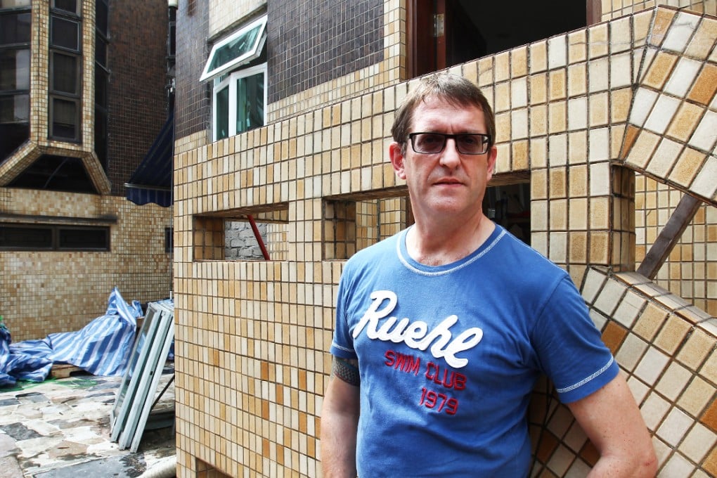 Simon Watkiss, his two sons died in a fire at their house in Pat Heung Upper Village, near Yuen Long on October 27, 2012. Photo: Jonathan Wong
