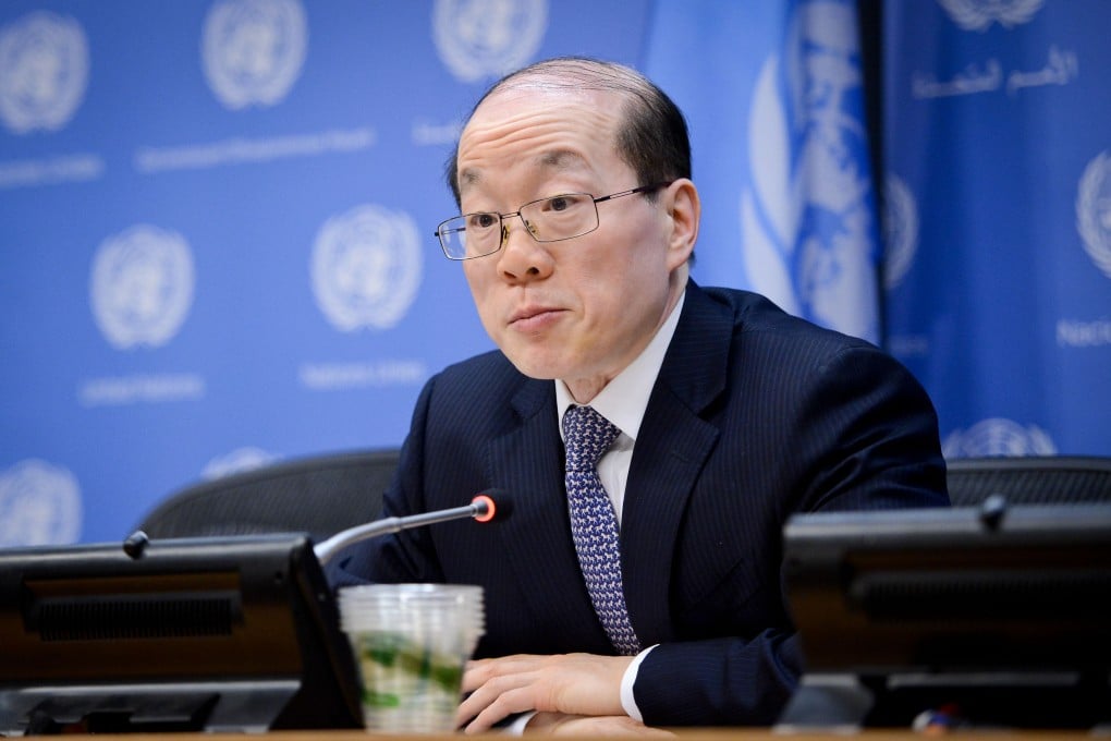 China's ambassador to the UN, Liu Jieyi, told reporters that principles including "non-interference" were key the world body's success. Photo: Xinhua