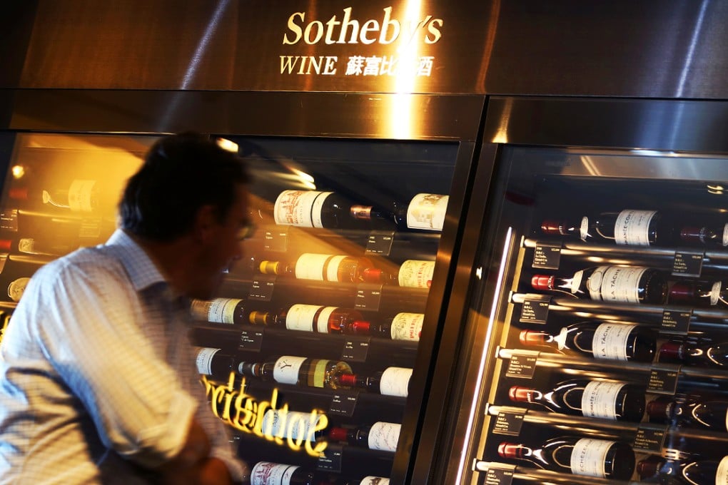 Sotheby's announces the opening of its first retail wine store in Asia in September 2014. Photo: Felix Wong