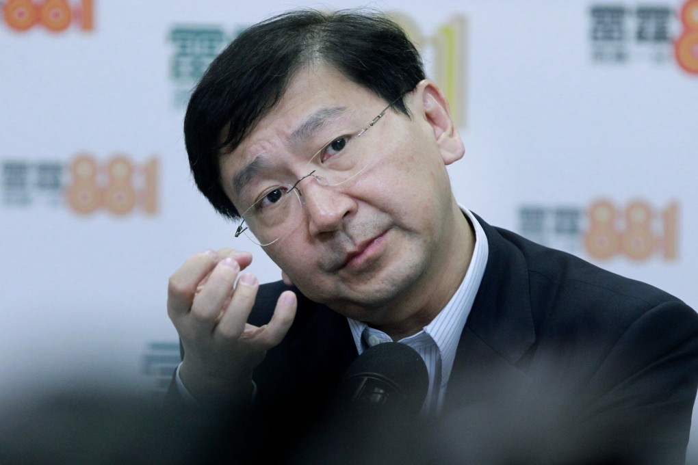 Former HKU dean of the law faculty Johannes Chan has been accused of excessive political participation. Photo: Edward Wong