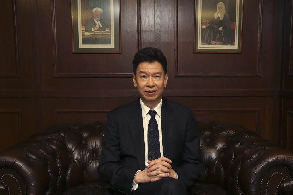 Stephen Hung bats for a higher status. Photo: K. Y. Cheng